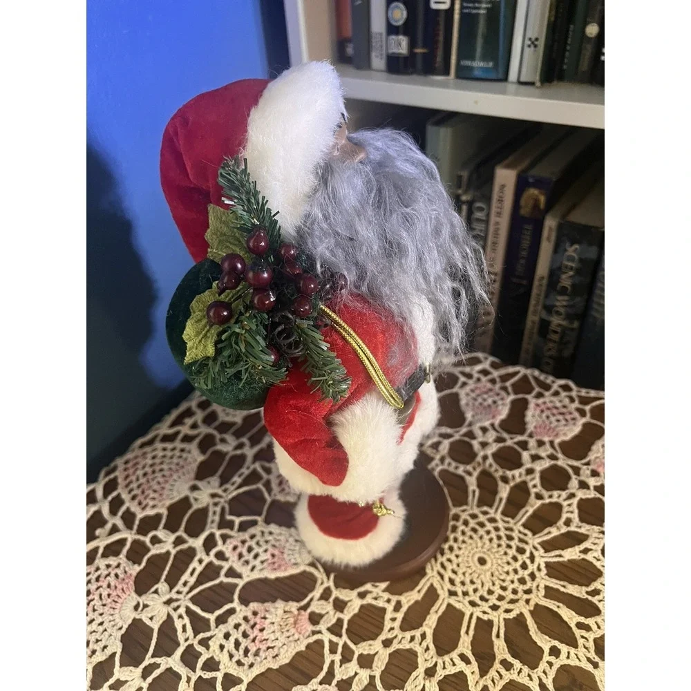 Christmas Collectible Santa Black African American Santa‎ Figure 12